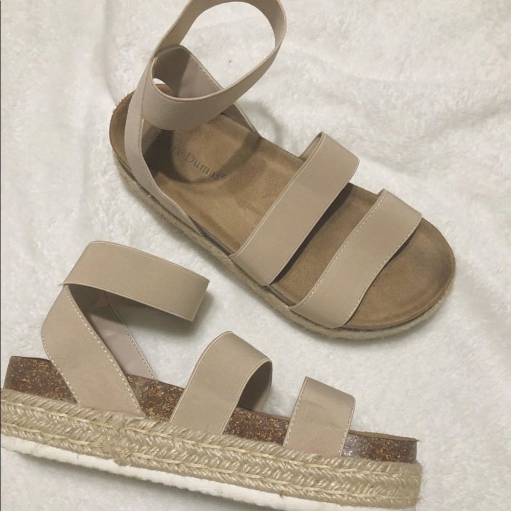 Strap Platform Sandals